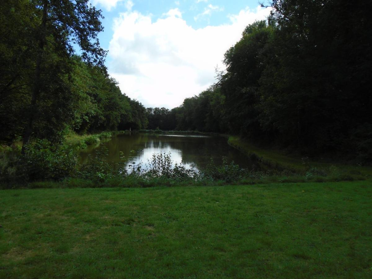 Deux Etangs Poissonneux Au Milieu Des Bois Avec Gite Moderne, La Halte Des Deux Lacs Rosée Eksteriør billede