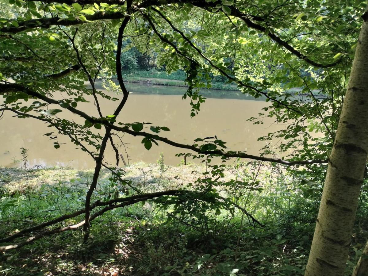 Deux Etangs Poissonneux Au Milieu Des Bois Avec Gite Moderne, La Halte Des Deux Lacs Rosée Eksteriør billede