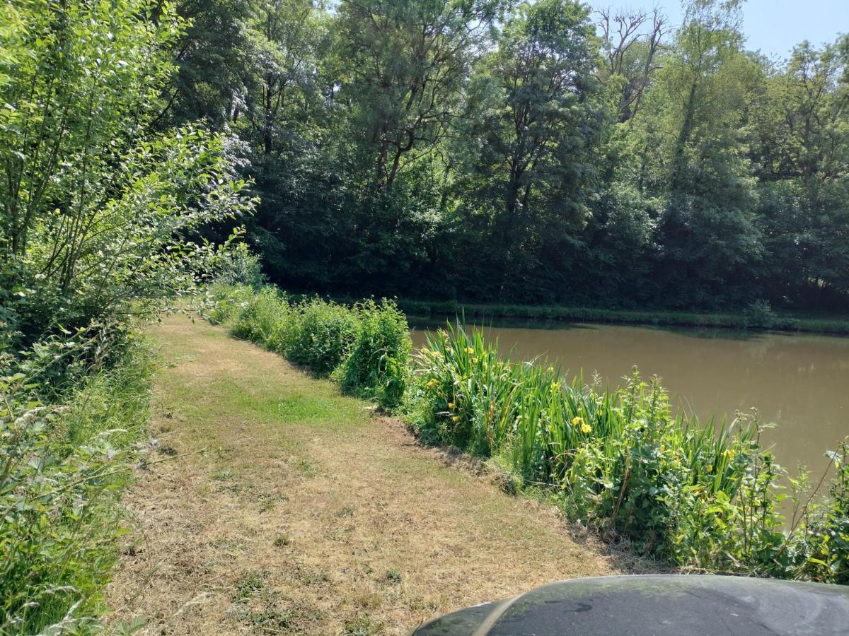 Deux Etangs Poissonneux Au Milieu Des Bois Avec Gite Moderne, La Halte Des Deux Lacs Rosée Eksteriør billede